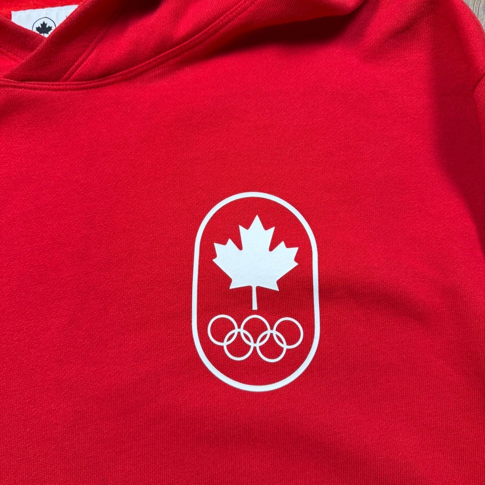 Lululemon Team Canada 2026 Olympics Promo Steady State Hoodie Men's XL Red - Picture 2 of 13